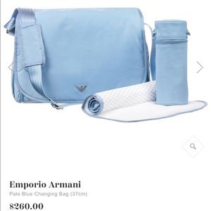 Armani Diaper Bag